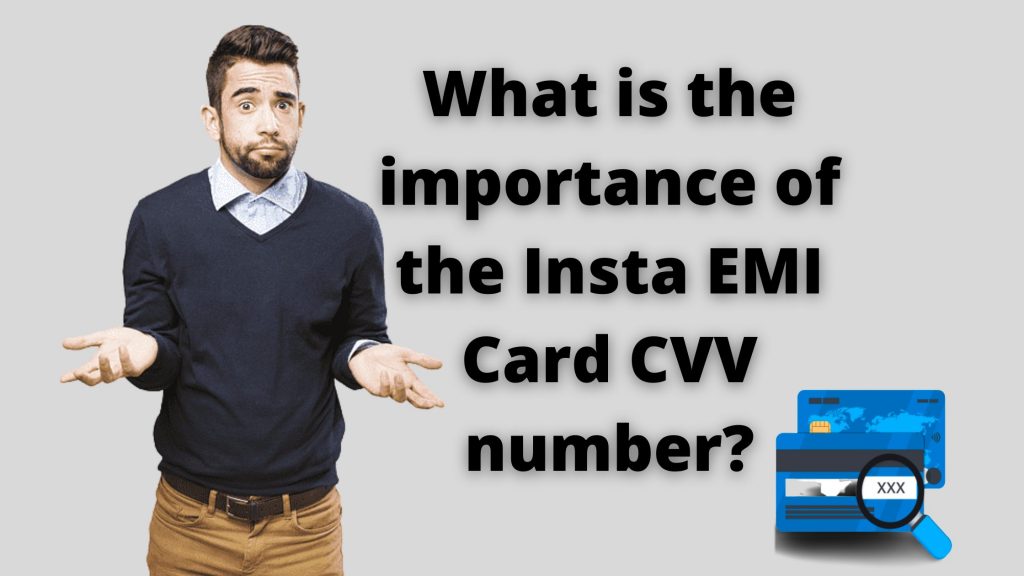 EMI Card CVV Importance