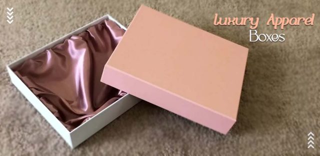 Luxury apparel boxes