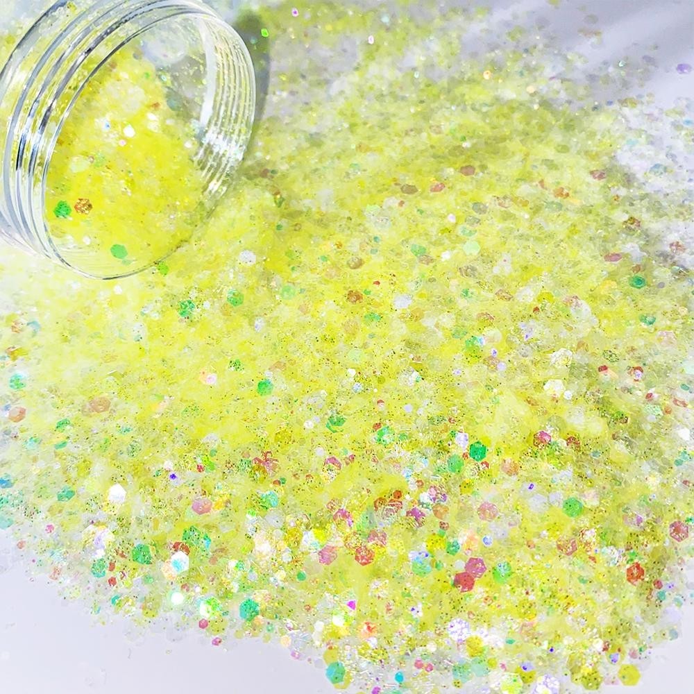 The “dazzling” process of optical glitter